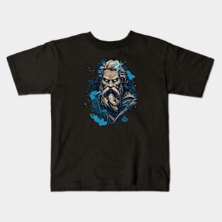 Zeus the Greek God, King of Gods Kids T-Shirt